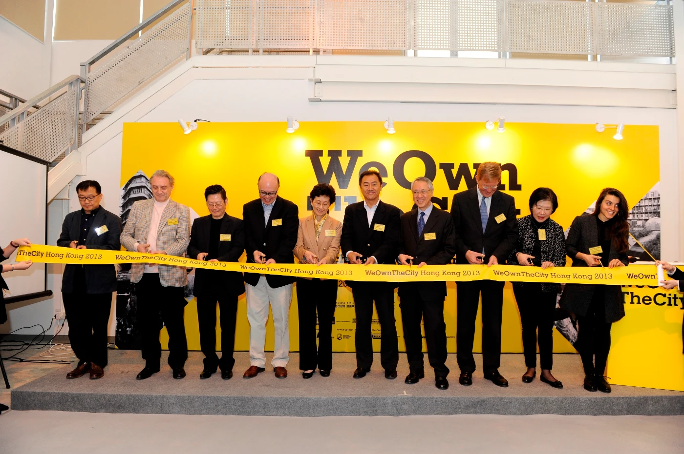 WeOwnTheCity Exhibition opening ceremony