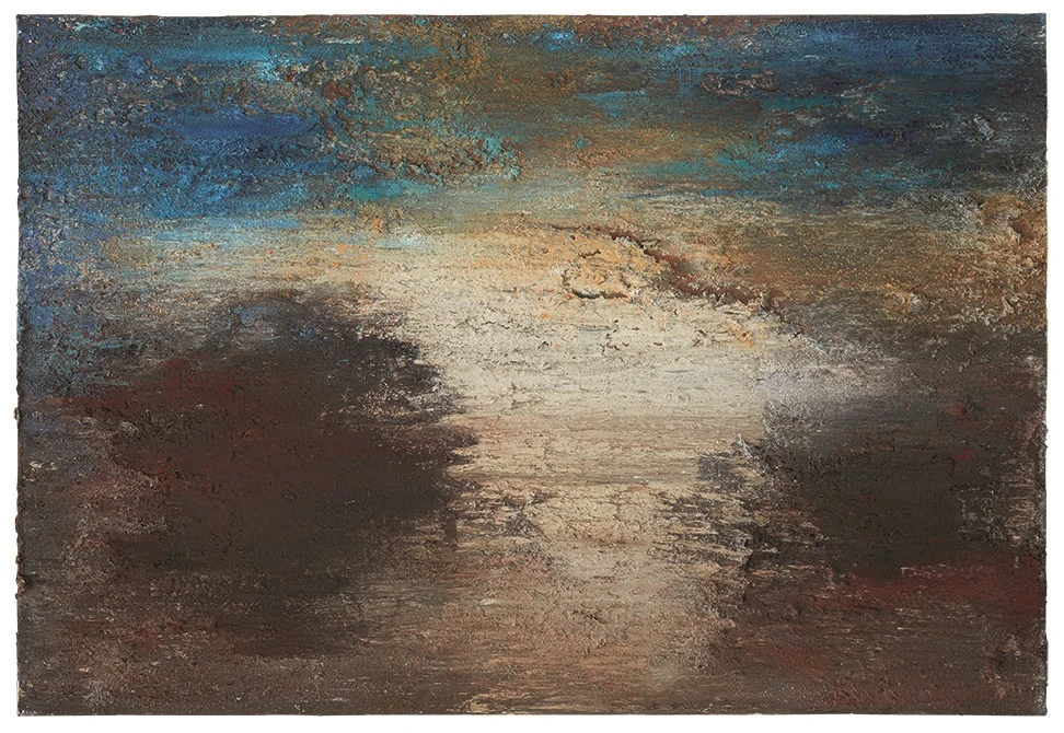 Floating Mountains

Mixed media on canvas2019
H.61.6 x W.91.5 x D.7.5cm
Artist’s collection