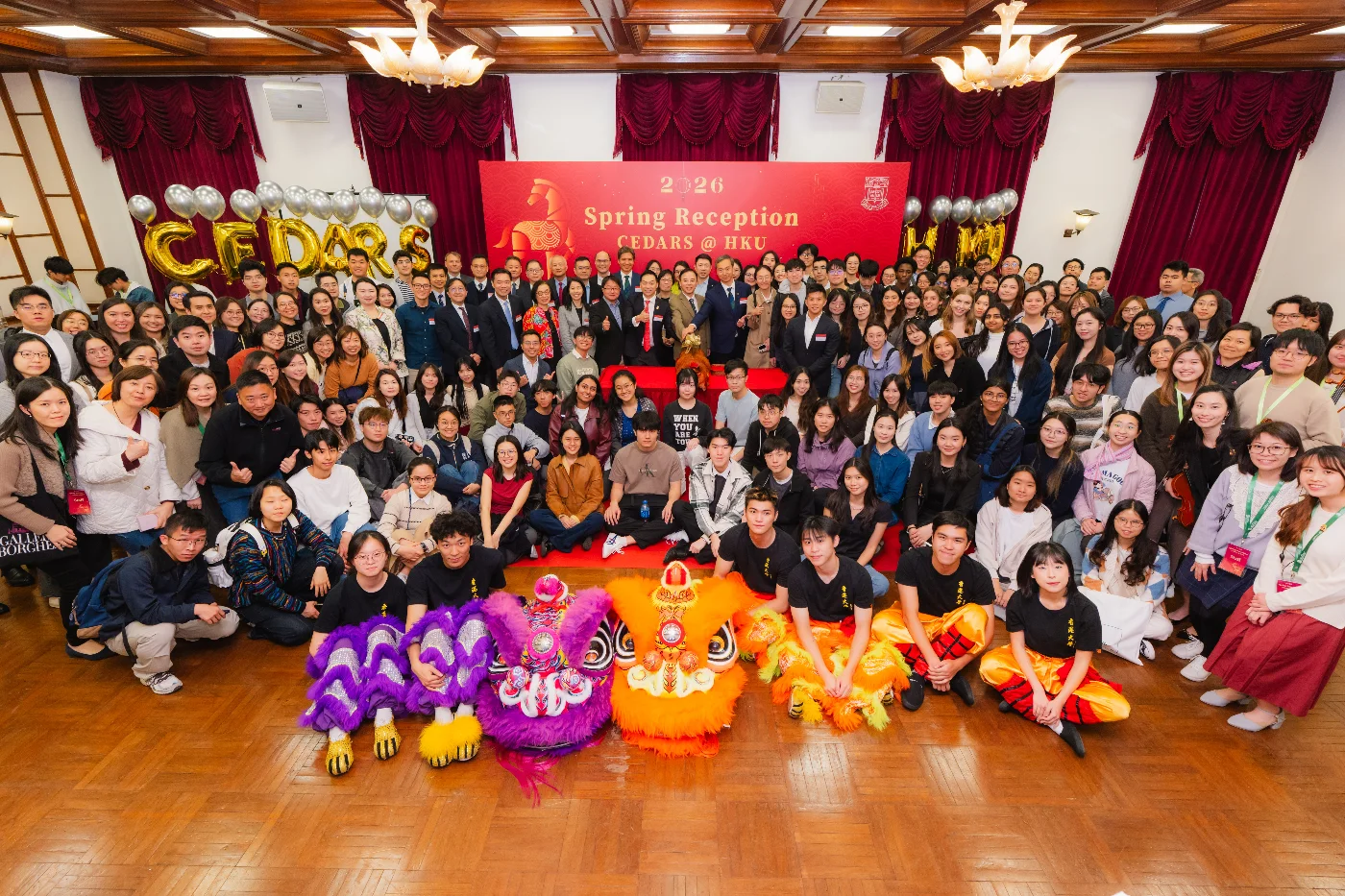 香港大學學生發展及資源中心舉辦2026年春節聚會<br>
喜迎馬年　共啟新章