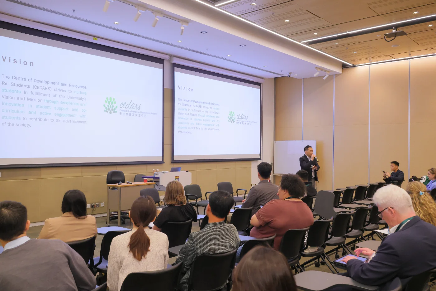 The programme featured interactive workshops delving into critical topics in global education.