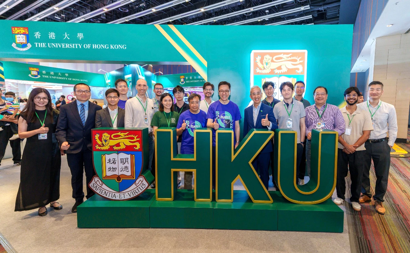 香港大學參與「創新科技嘉年華2025」<br>
近距離展示前沿科技 推動研究成果轉化