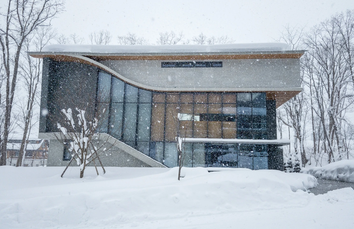 位於北海道二世古的雪廬（照片提供：港大建築學系）