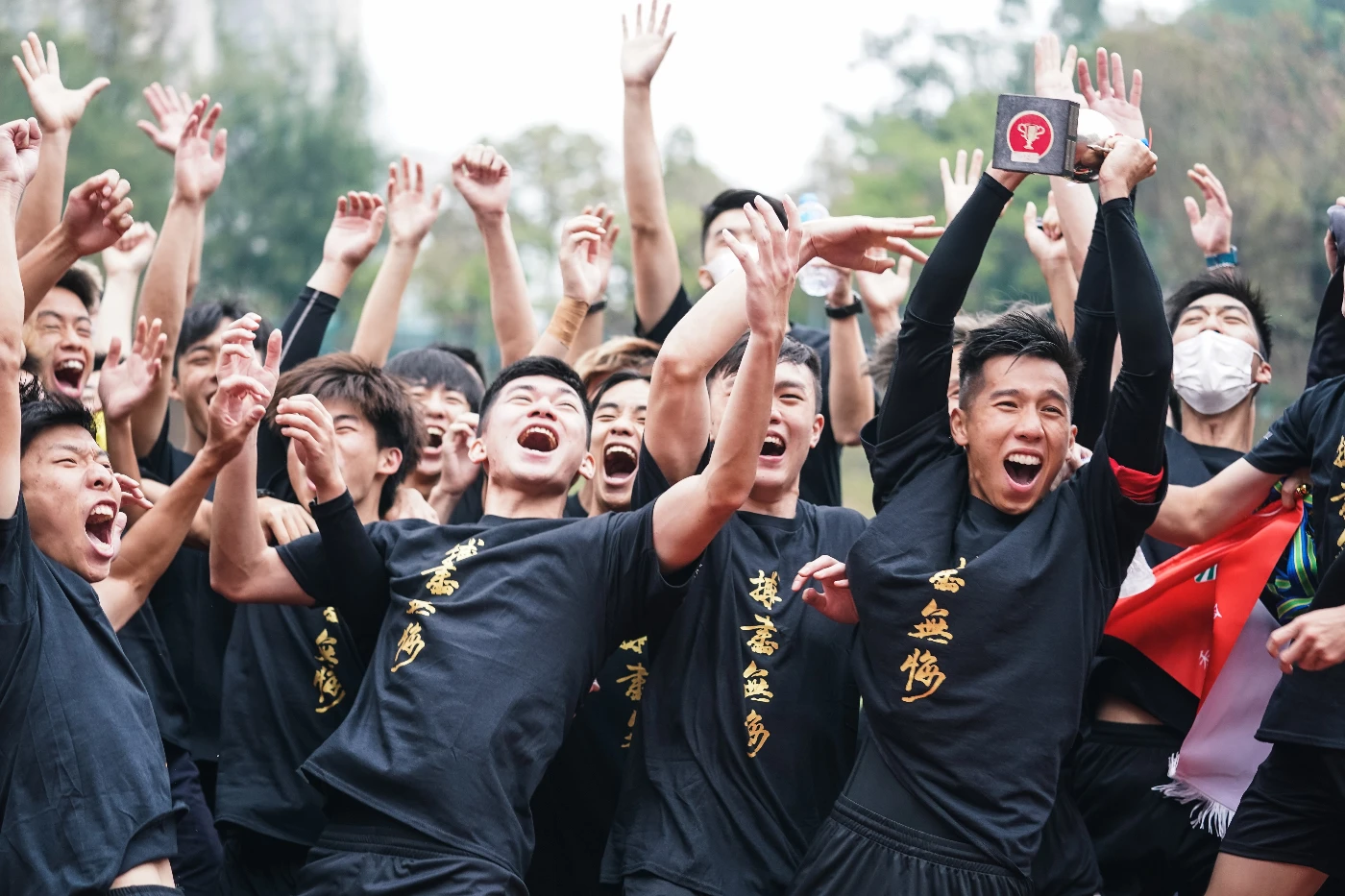 香港大學贏取大專盃足球賽冠軍
