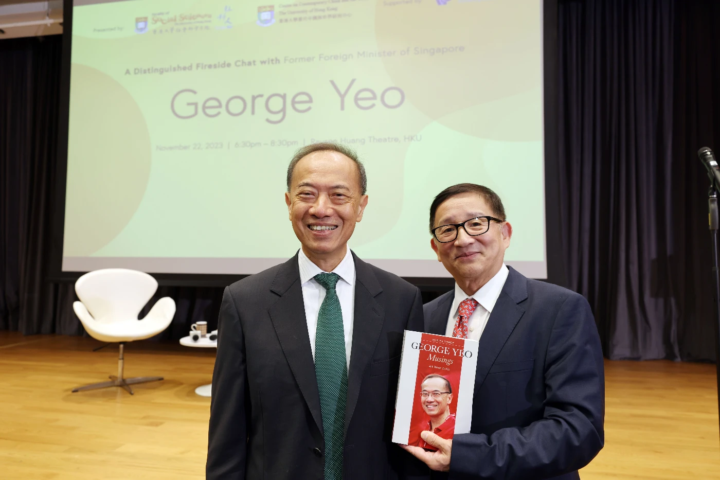 Mr George YEO and Professor LI　Cheng