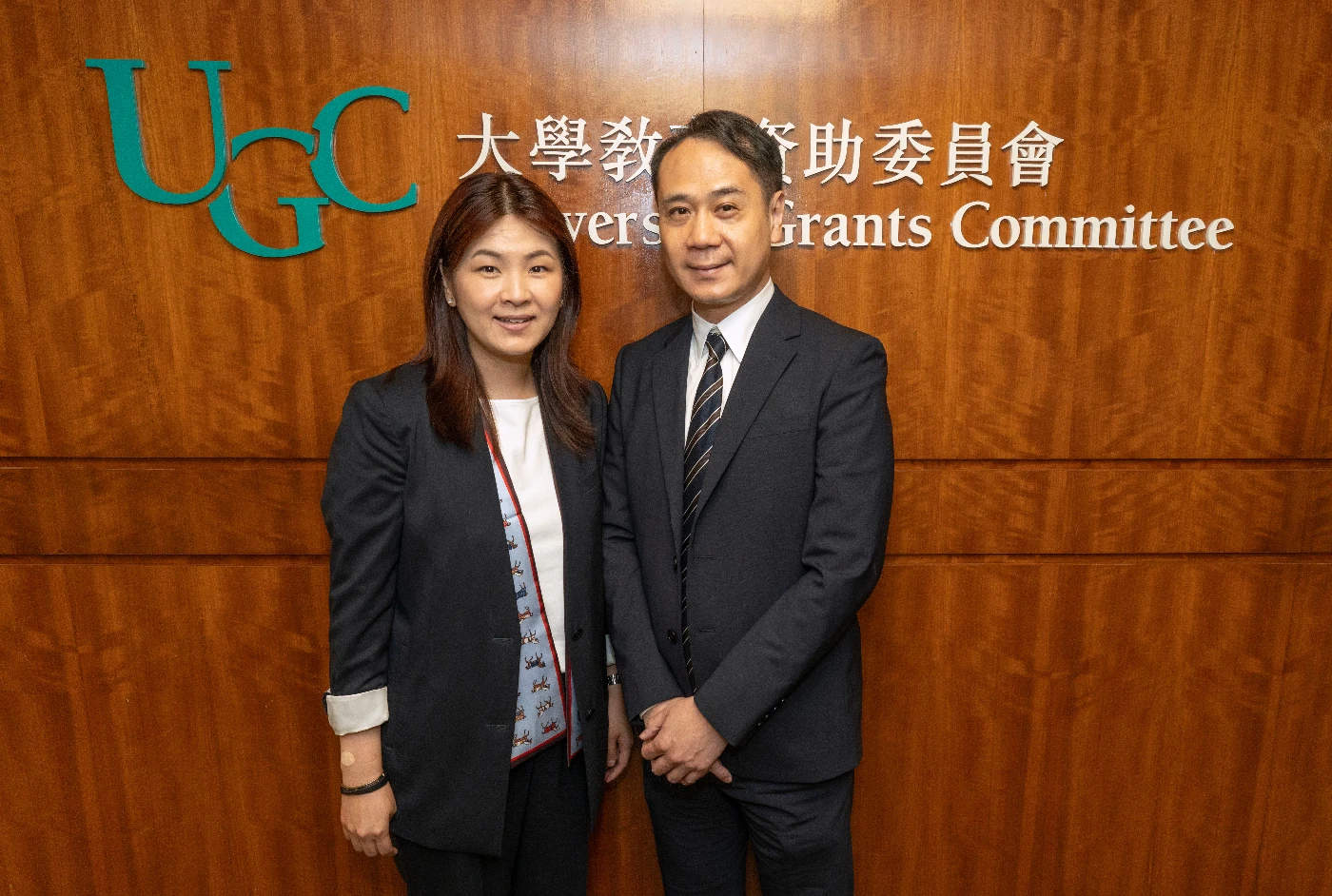 馬桂宜教授與李建華教授（理大共同首席研究員）