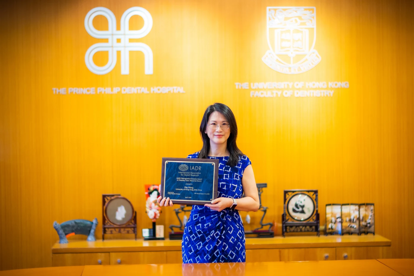 王春美教授（牙科公共衞生）獲IADR Distinguished Scientist H. Trendley Dean Memorial Award