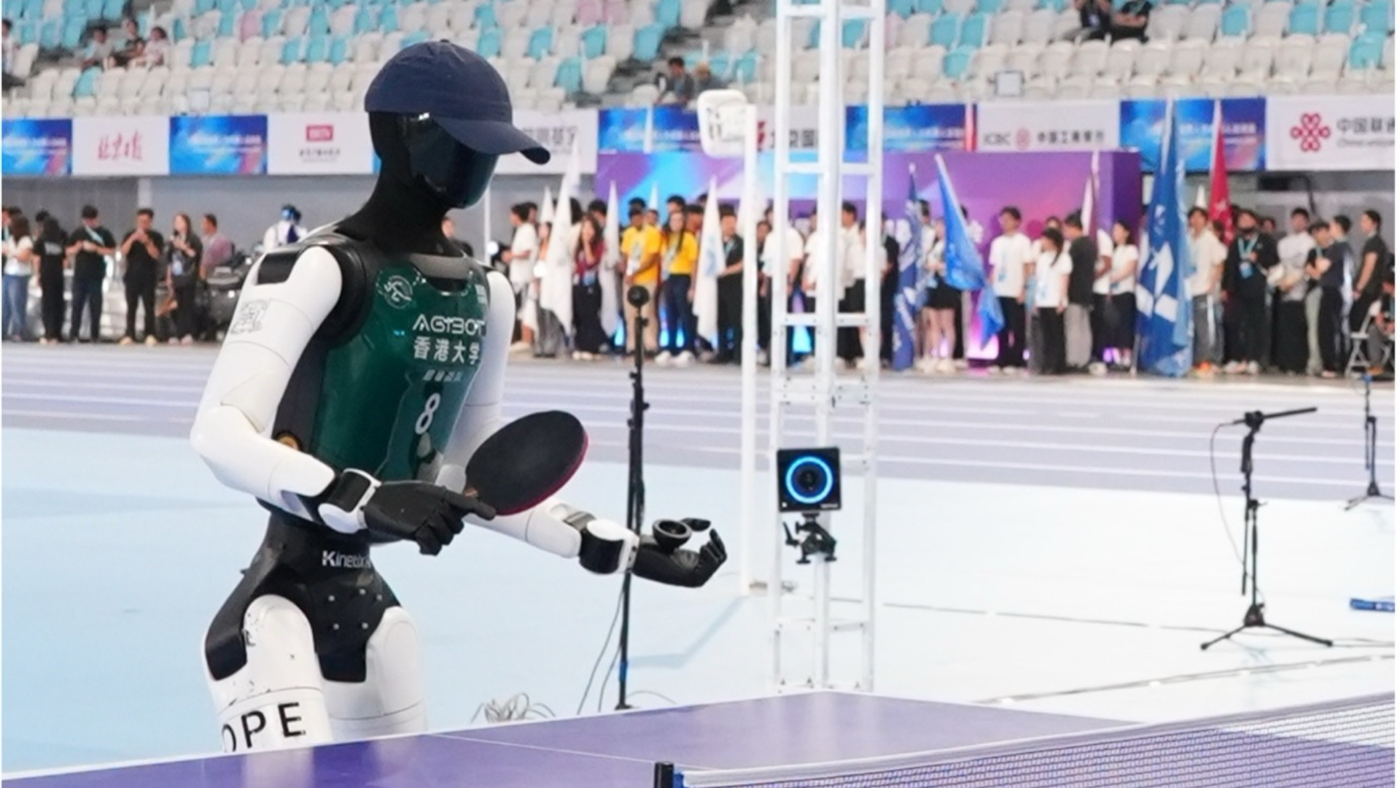 HKU SMASH Table Tennis Team Takes Silver in World Humanoid Robot Games