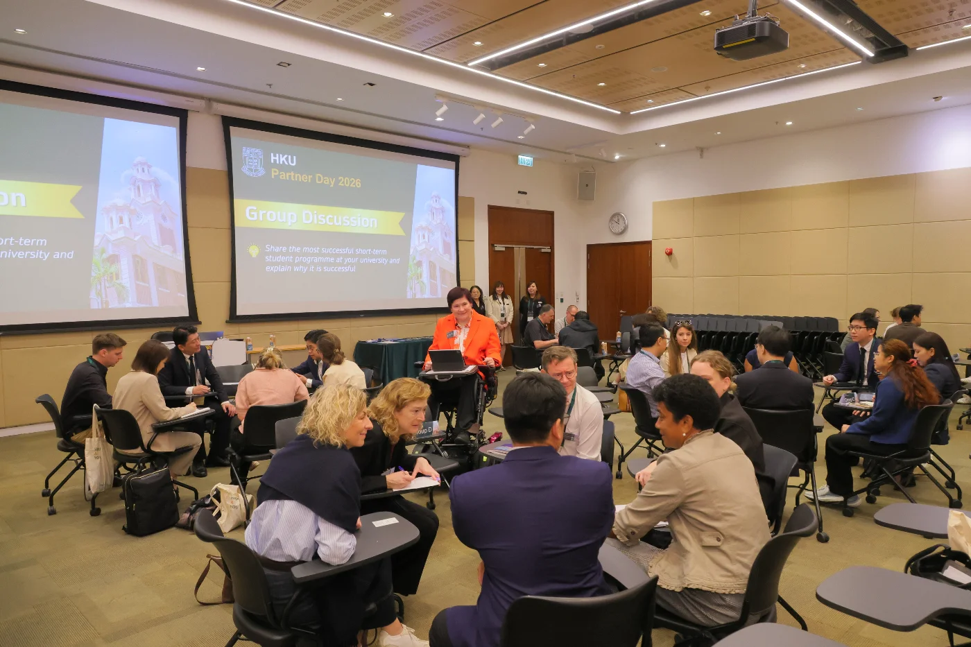 The programme featured interactive workshops delving into critical topics in global education.