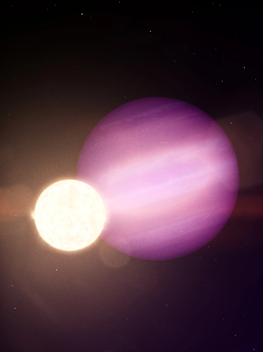 港大太空研究實驗室成員與NASA聯合發現<br>
首顆圍繞白矮星運行的完整行星