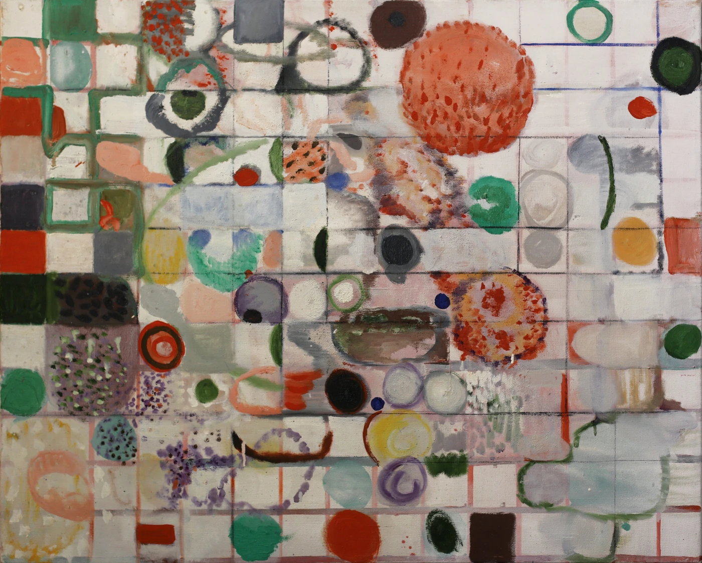 Burial (Entierro)
     2015
     Oil on canvas
     80 x 100 x 3 cm