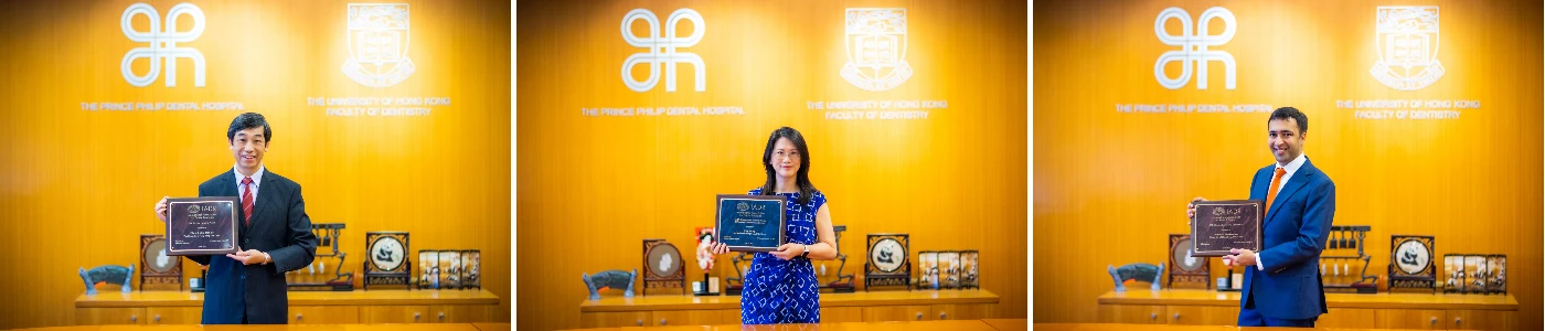 香港大學牙醫學院多位學者<br>
獲國際牙科研究協會頒授科研獎項