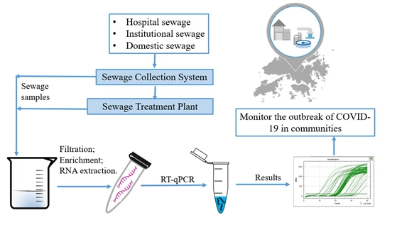 HKU Engineering-led team to study methodology and practices on detecting COVID-19 virus for sewage