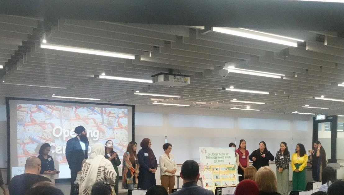 Launch Ceremony of the First-ever <br>
Children's Activity Book Featuring Stories of Ethnically Diverse Women of Hong Kong