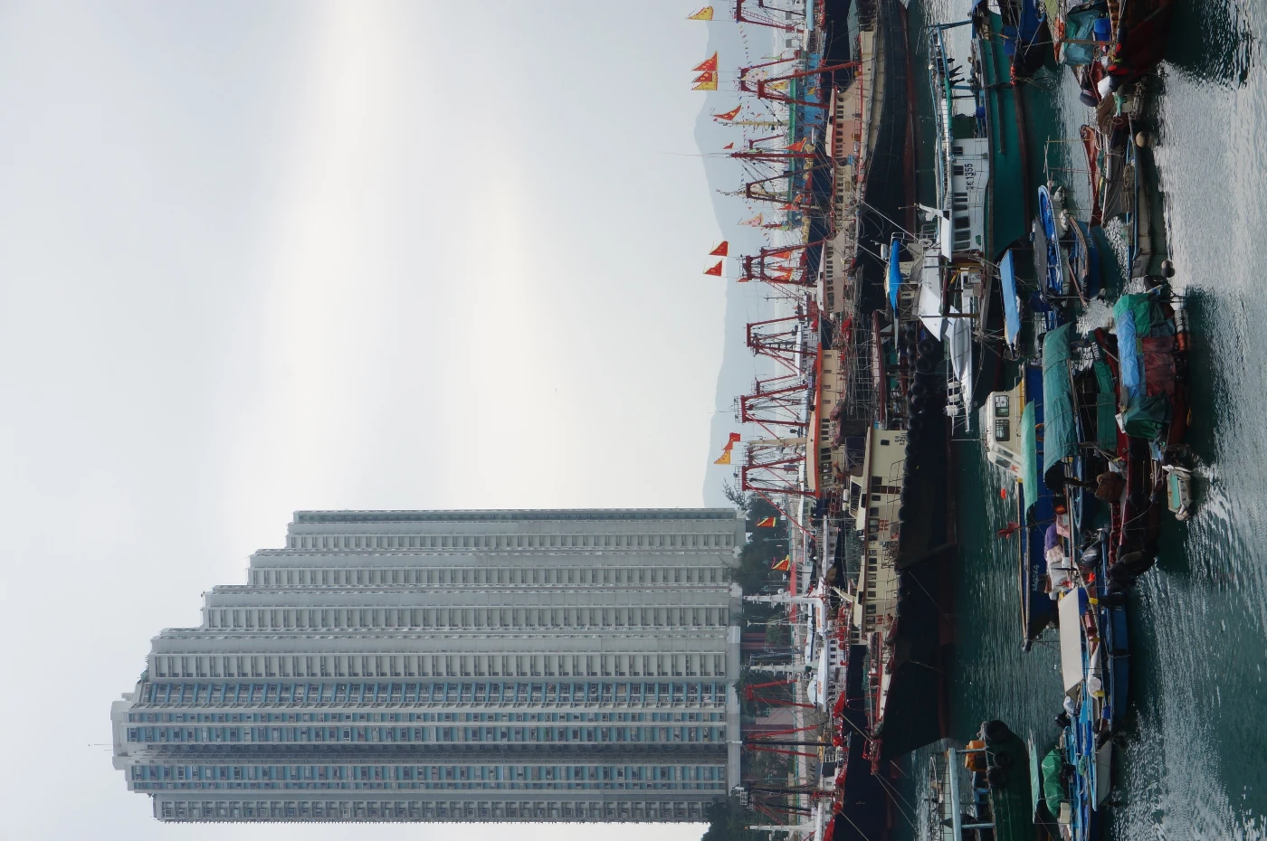 Fishing boats in Aberdeen, photo by Prof. Yvonne Sadovy