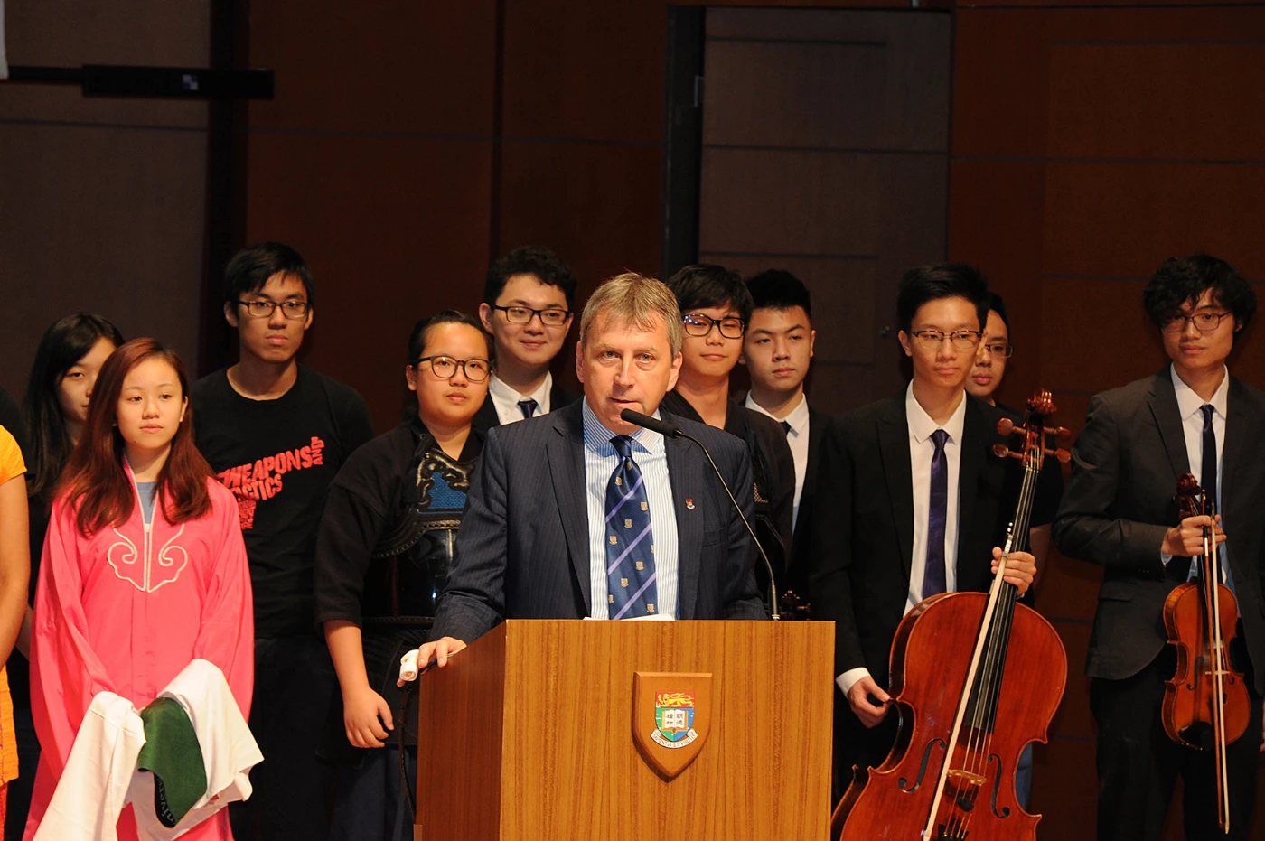 HKU President Professor Peter Mathieson