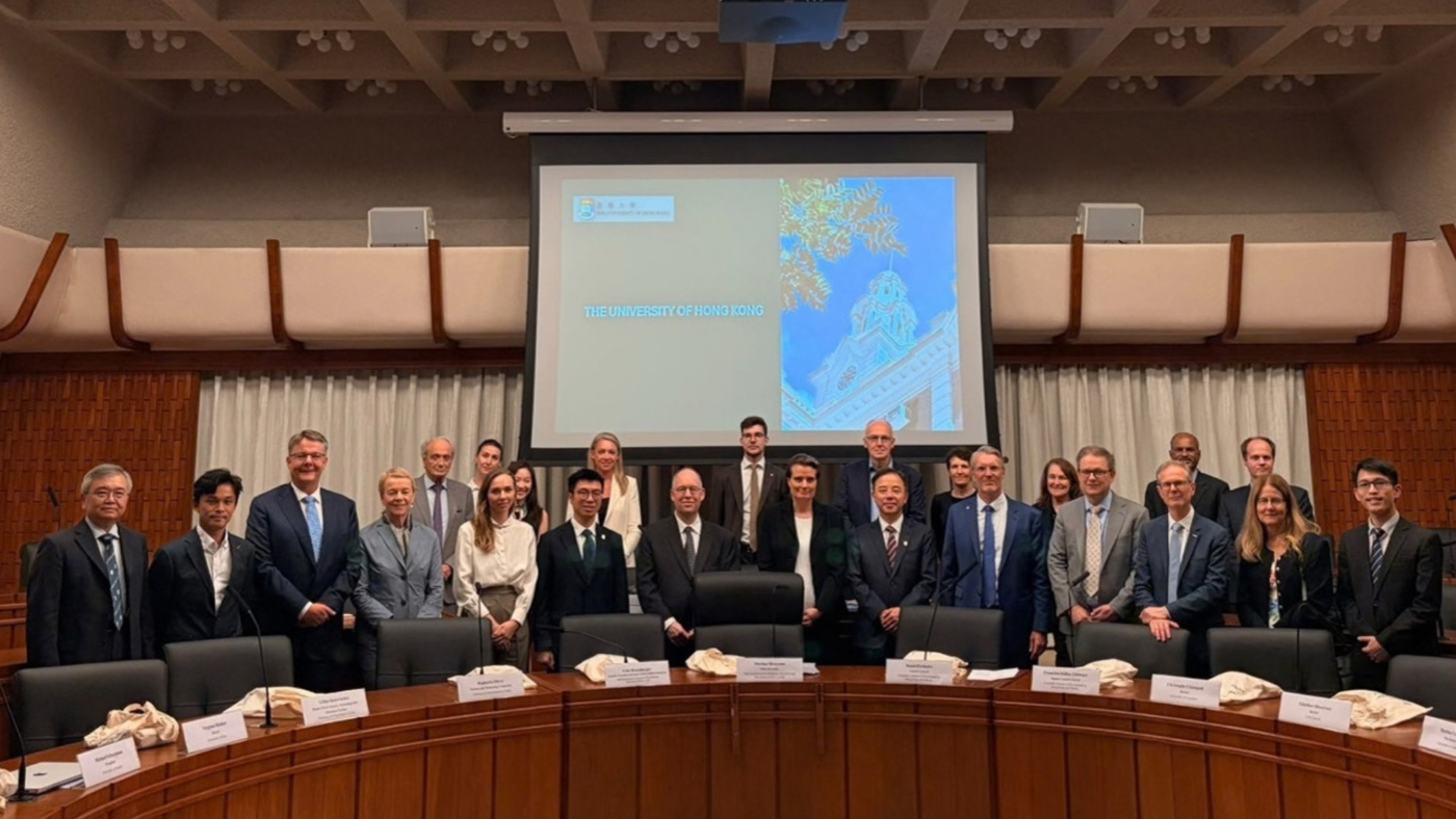 HKU Welcomes Delegation from Switzerland