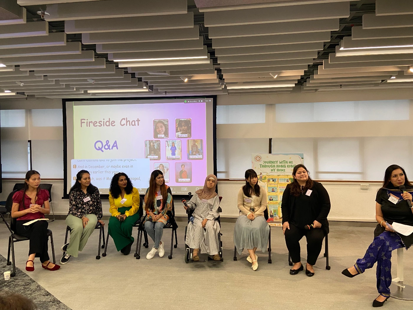 Fireside Chat with the Creative Team and Contributors to the book.