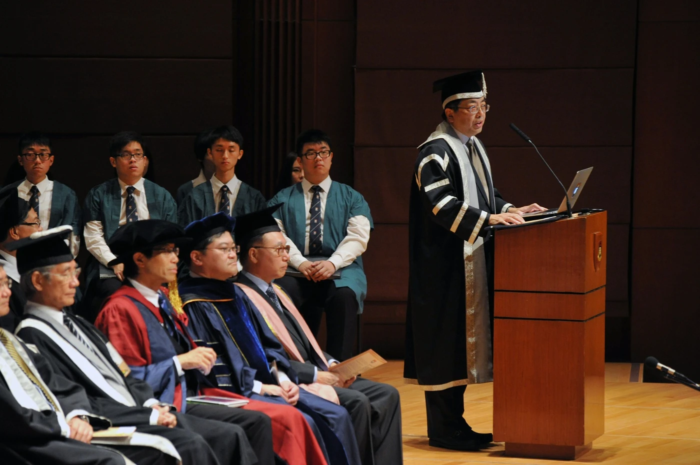 Inauguration by Vice-Chancellor Professor Lap-Chee Tsui