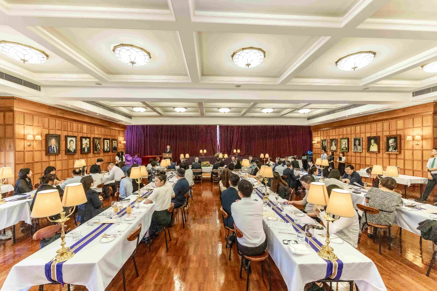 To celebrate HKU’s longstanding academic tradition, a Farewell and Thanksgiving Dinner was held at St. John’s College.