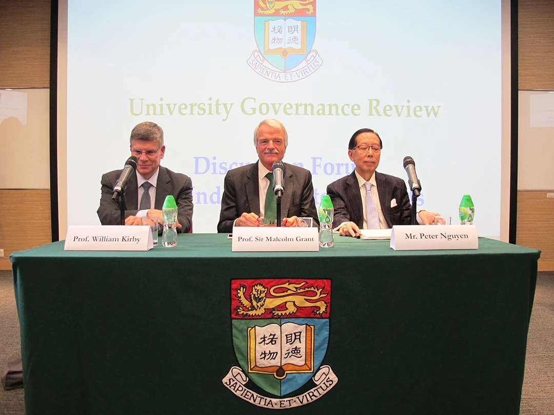 Review Panel on University Governance collects views from HKU members and stakeholders