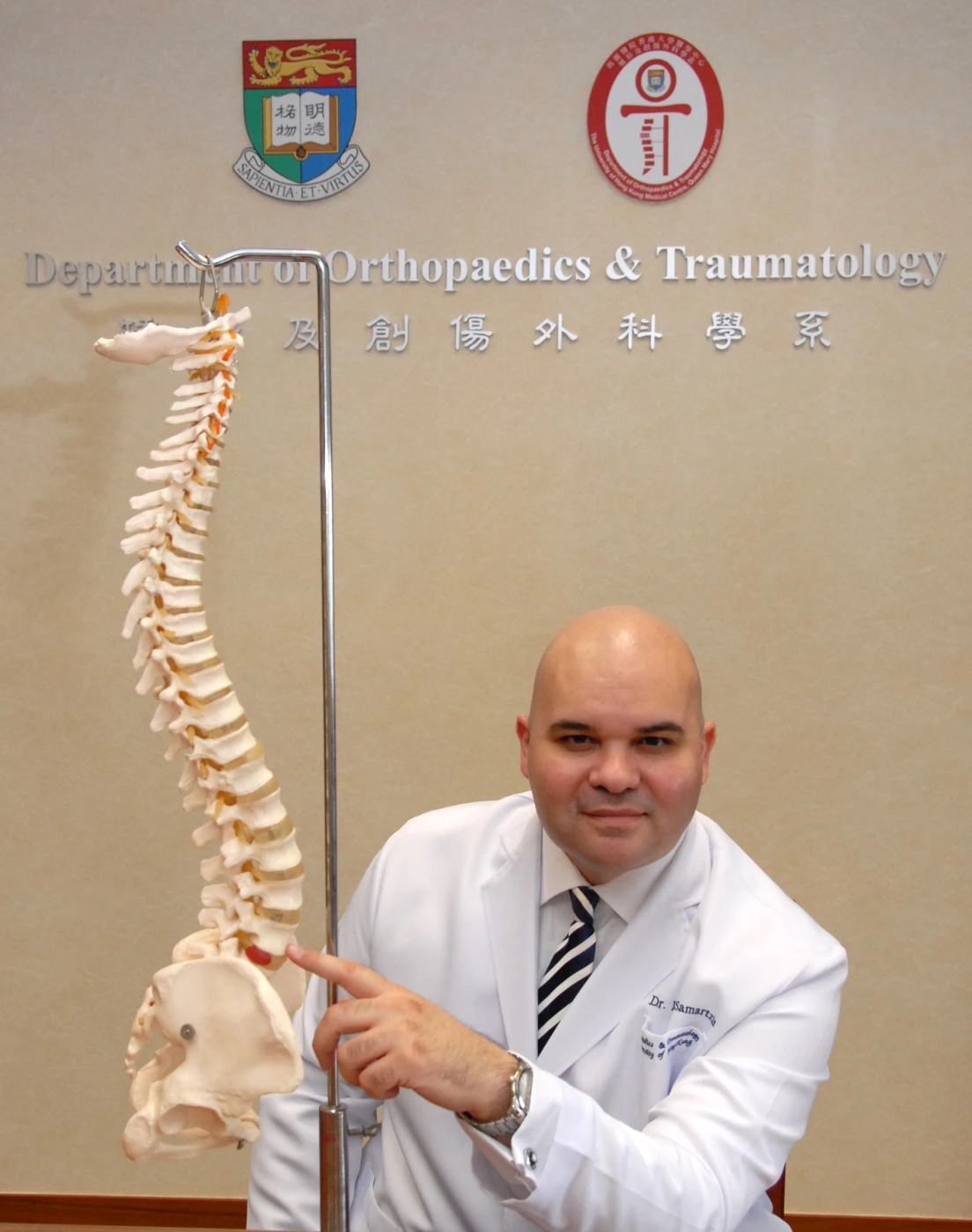 Dr Dino Samartzis, Assistant Professor of the Department of Orthopaedics and Traumatology, Li Ka Shing Faculty of Medicine, HKU points out that, “This study provides a new window in understanding the source of back pain and being able to ‘image pain’.  This does not only assist in the more refined diagnosis of patients with LBP, but can usher in the design of ‘tailor-made’ treatments for specific patients who have such spine findings one day.”