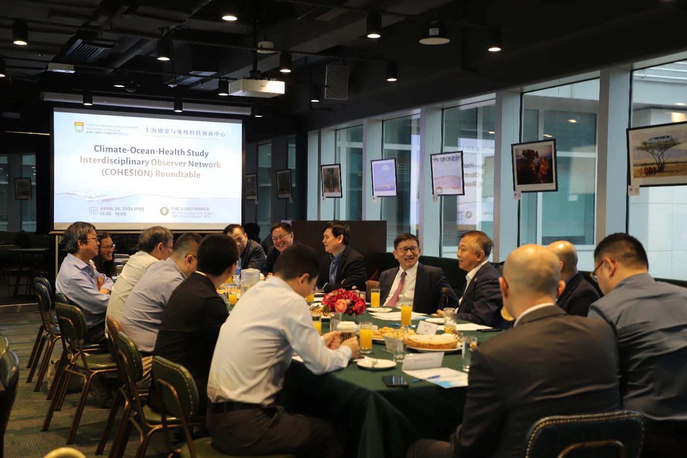香港大學當代中國與世界研究中心與上海市感染與免疫科技創新中心 簽署《氣候變化與傳染病聯合研究》協議