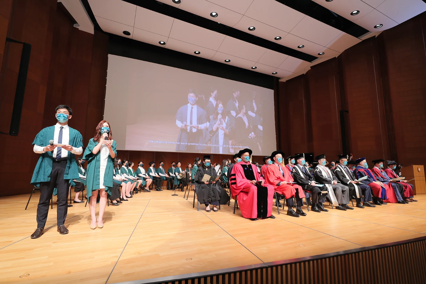 HKU holds Inauguration Ceremony for New Students 2022-23