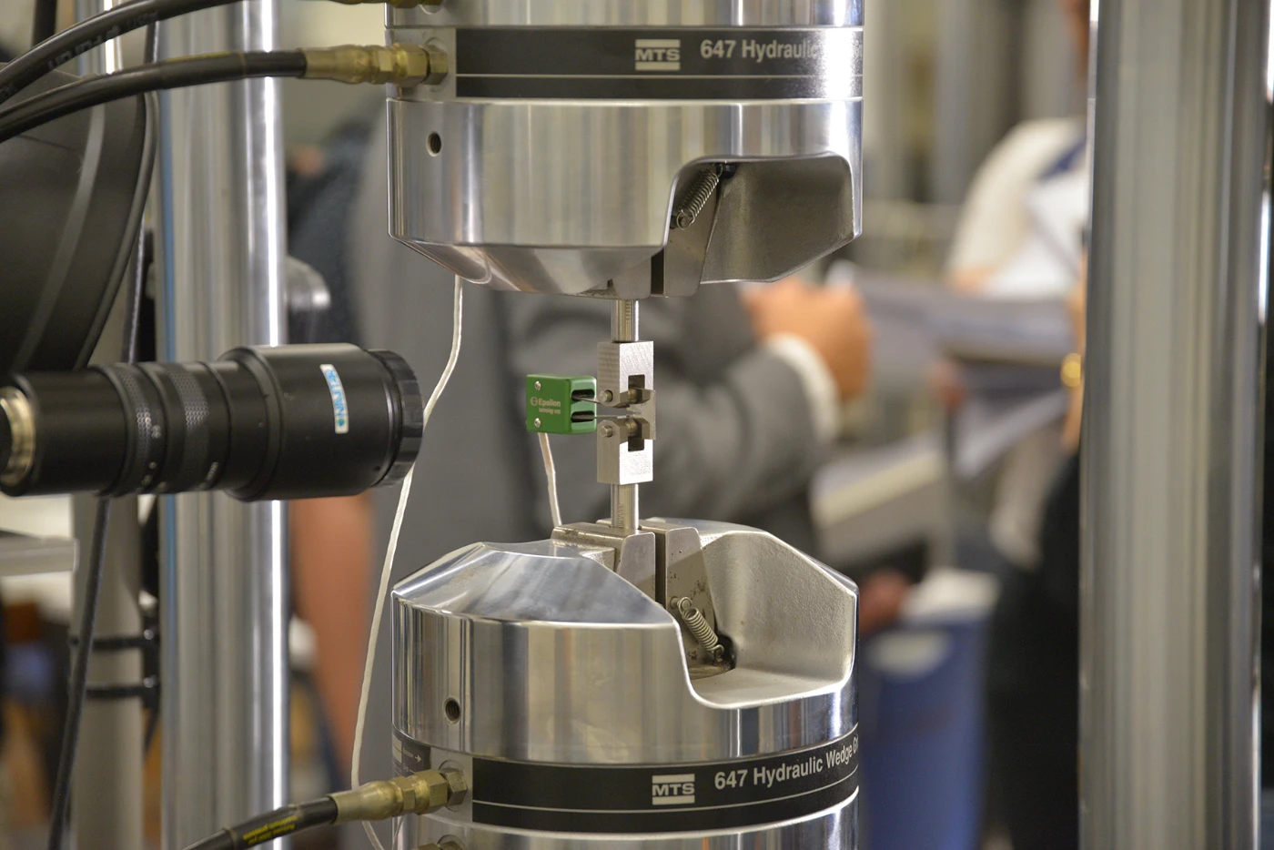 The super steel is tested on its level of fracture resistance