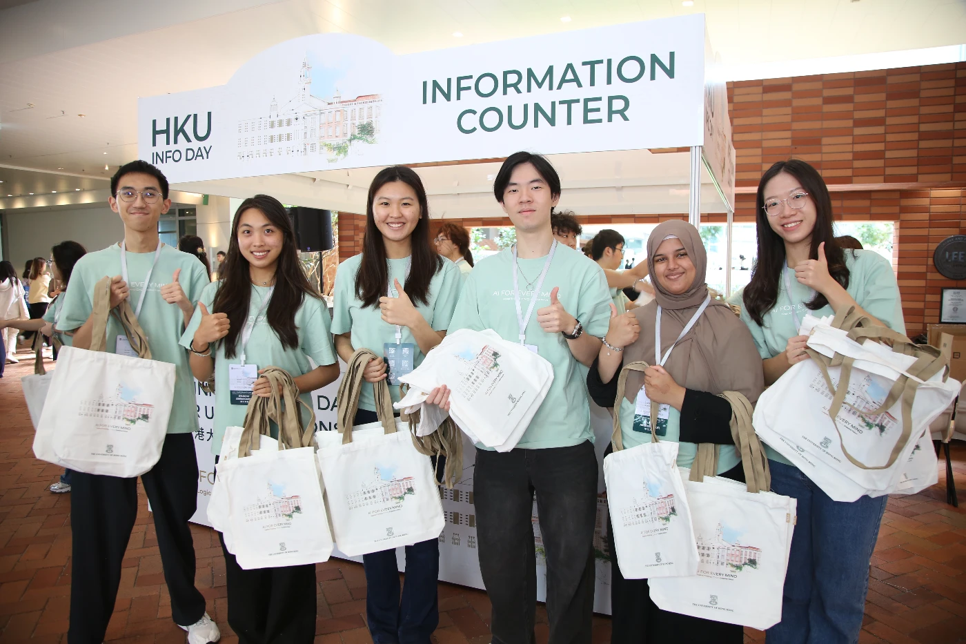HKU Information Day for Undergraduate Admissions 2025<br>
“AI for Every Mind” Showcases HKU’s Excellence Across AI Applications