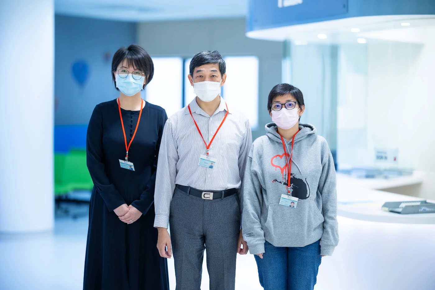 One of the Faculty of Dentistry’s Oral Health Outreach teams led by Professor Edward Lo (middle)