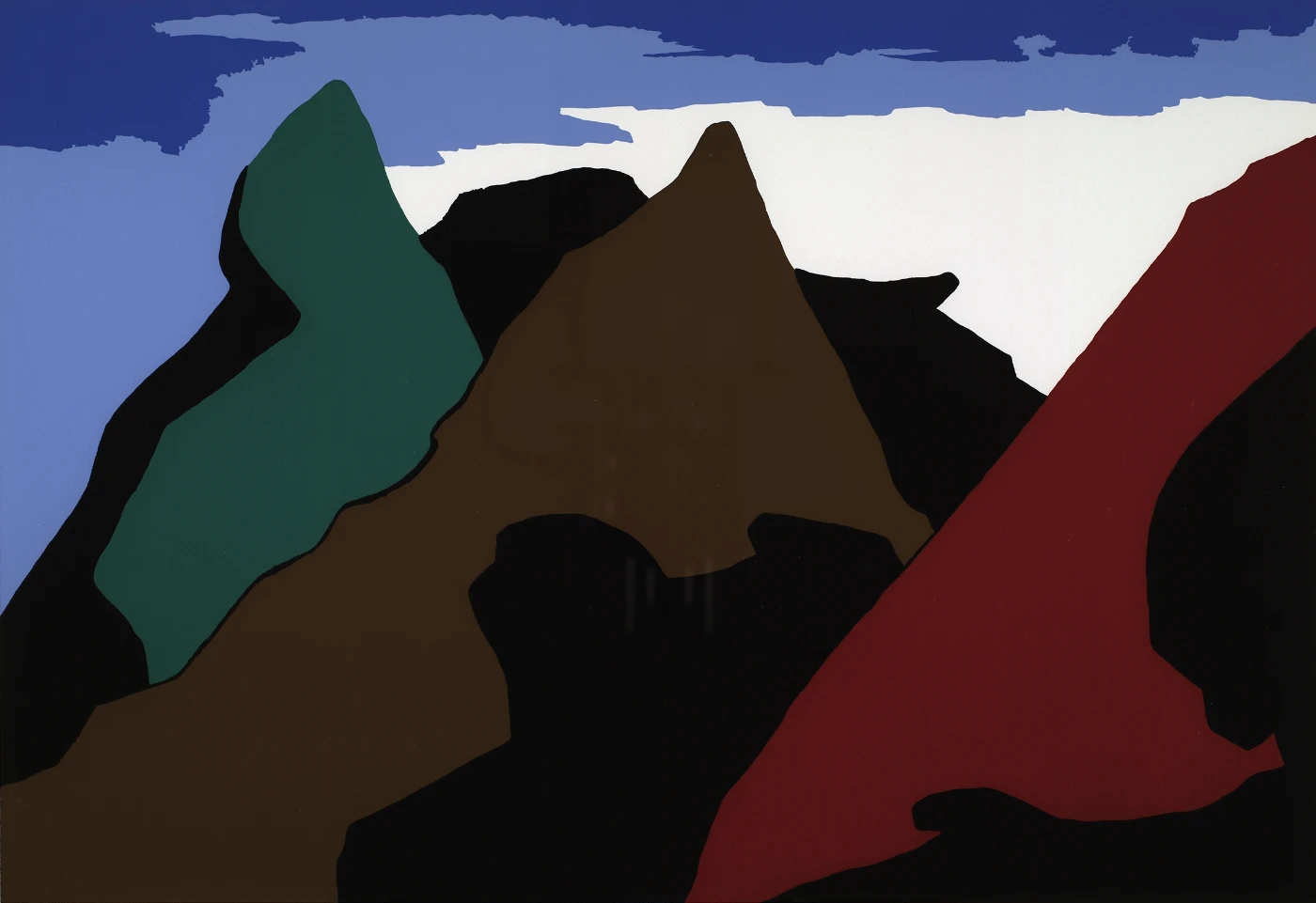 John Brown Series, #8
     1977
     Jacob Lawrence
     Serigraph