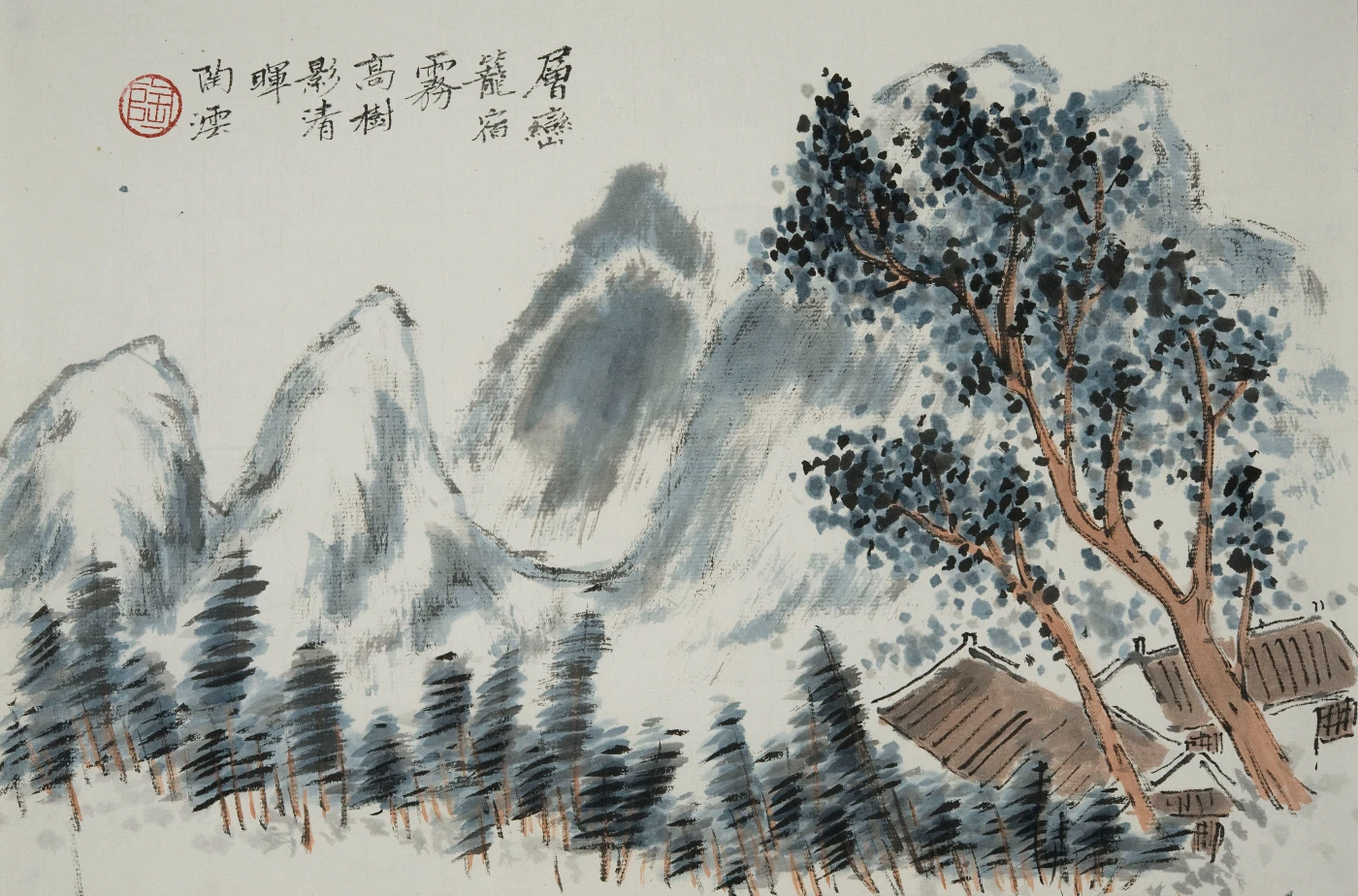 Layered Peaks and Trees