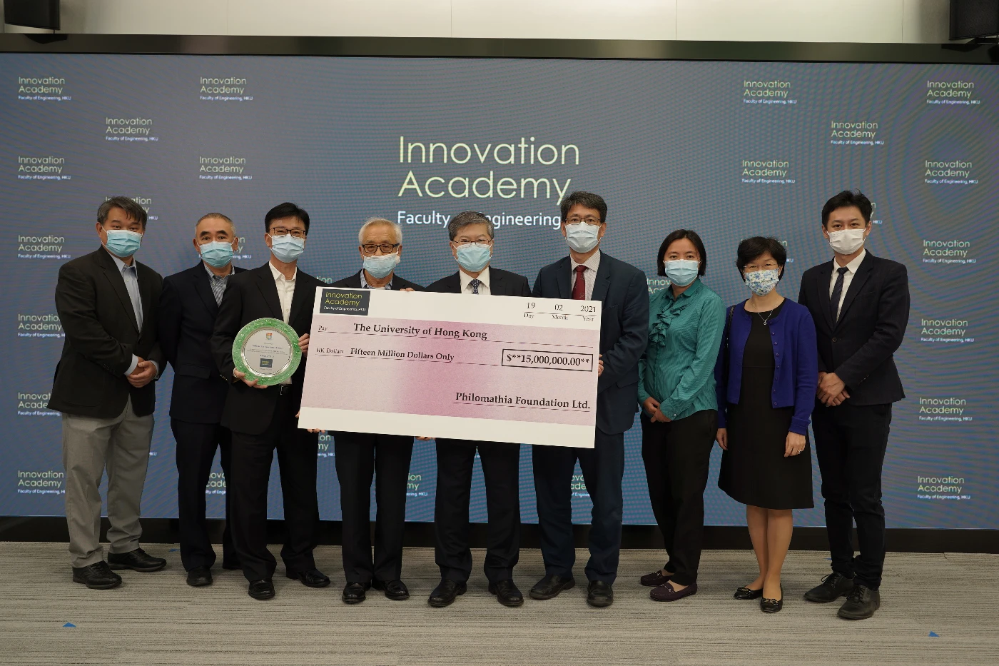 卓智基金捐贈港幣一千五百萬元予港大工程學院<br>
攜手推動工程教育及激發學生創科思維