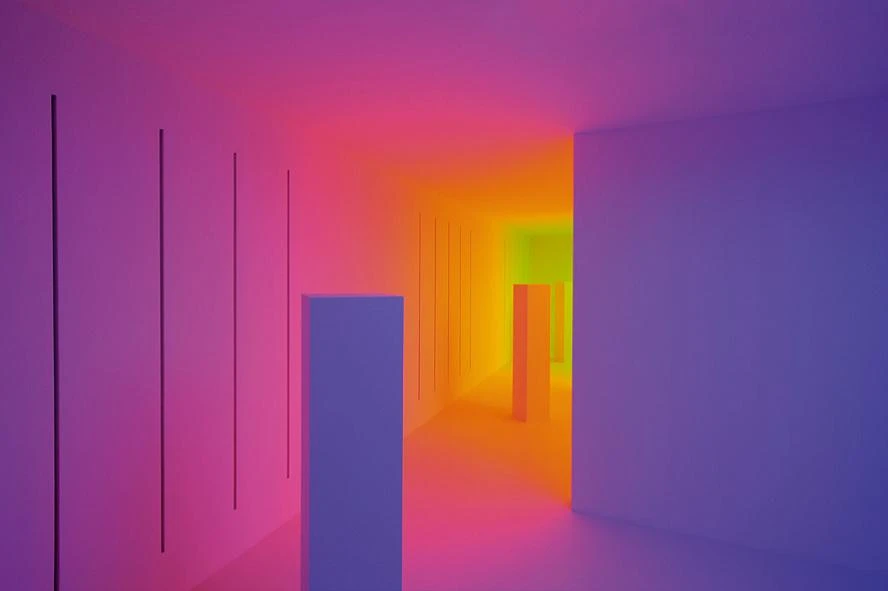 Carlos Cruz-Diez: Colour in Space and Time Museum of Fine Arts, Houston (MFAH) Houston, USA 2011 (Photo Courtesy of the Cruz-Diez Foundation)