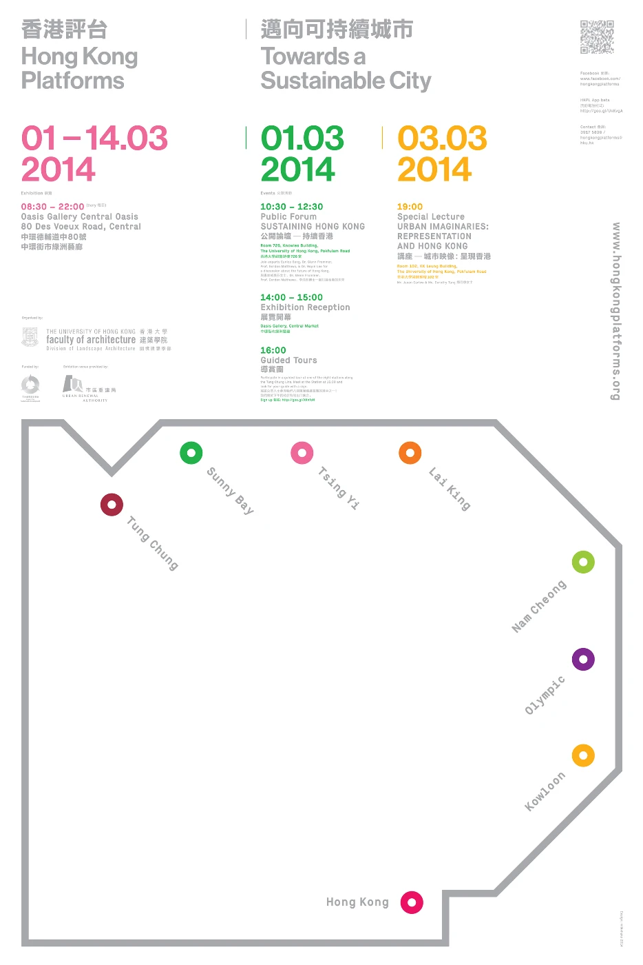 HKU Landscape Architecture to present “Hong Kong Platforms: Towards a Sustainable City” Exhibition, forum and guided tours for the public on March 1, 2014