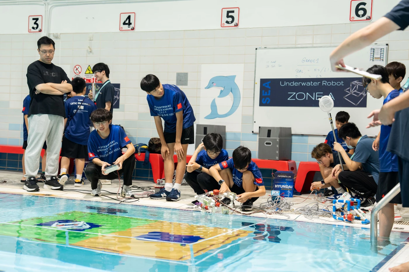 Sea: Underwater Robot Sumo Tournament