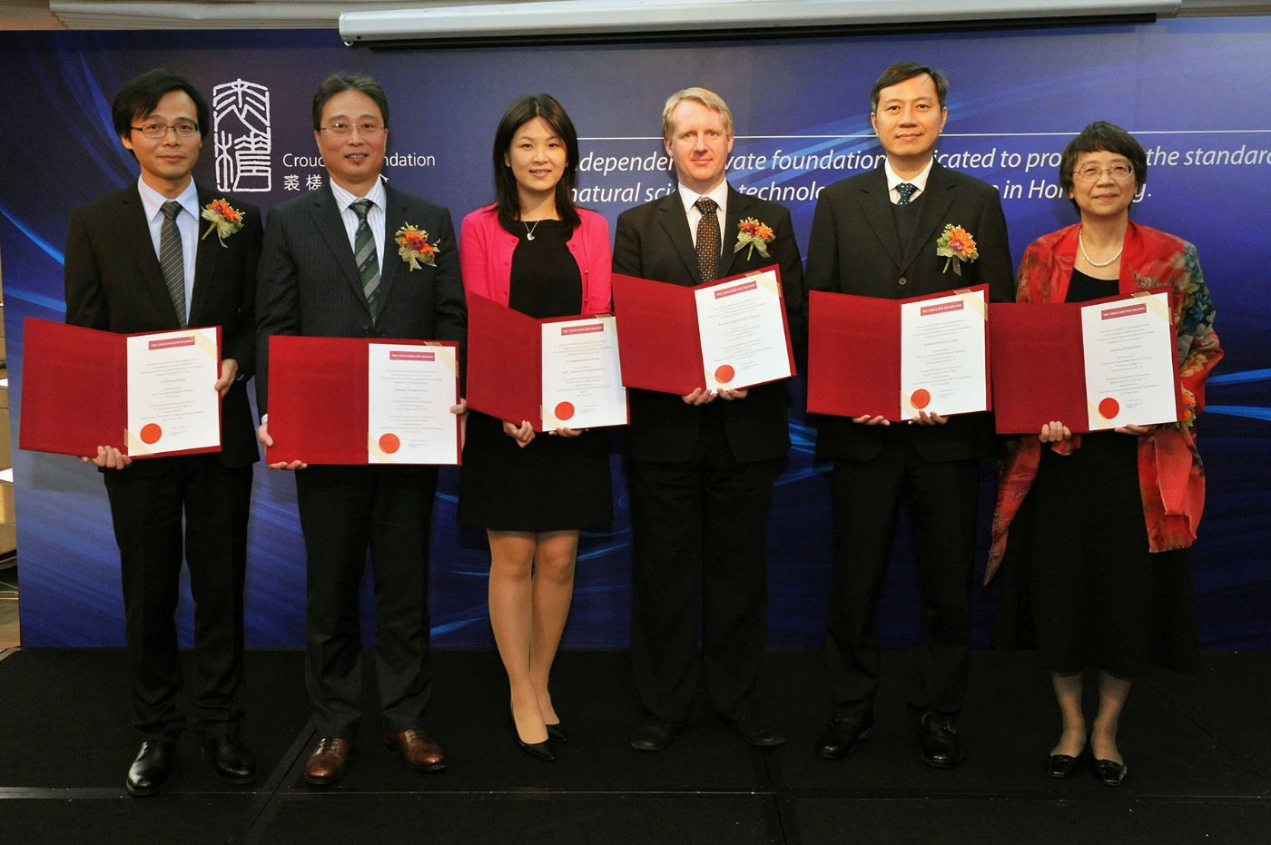 香港大學六位傑出學者獲裘槎基金會頒授「前瞻科研大獎」及「優秀科研者獎」