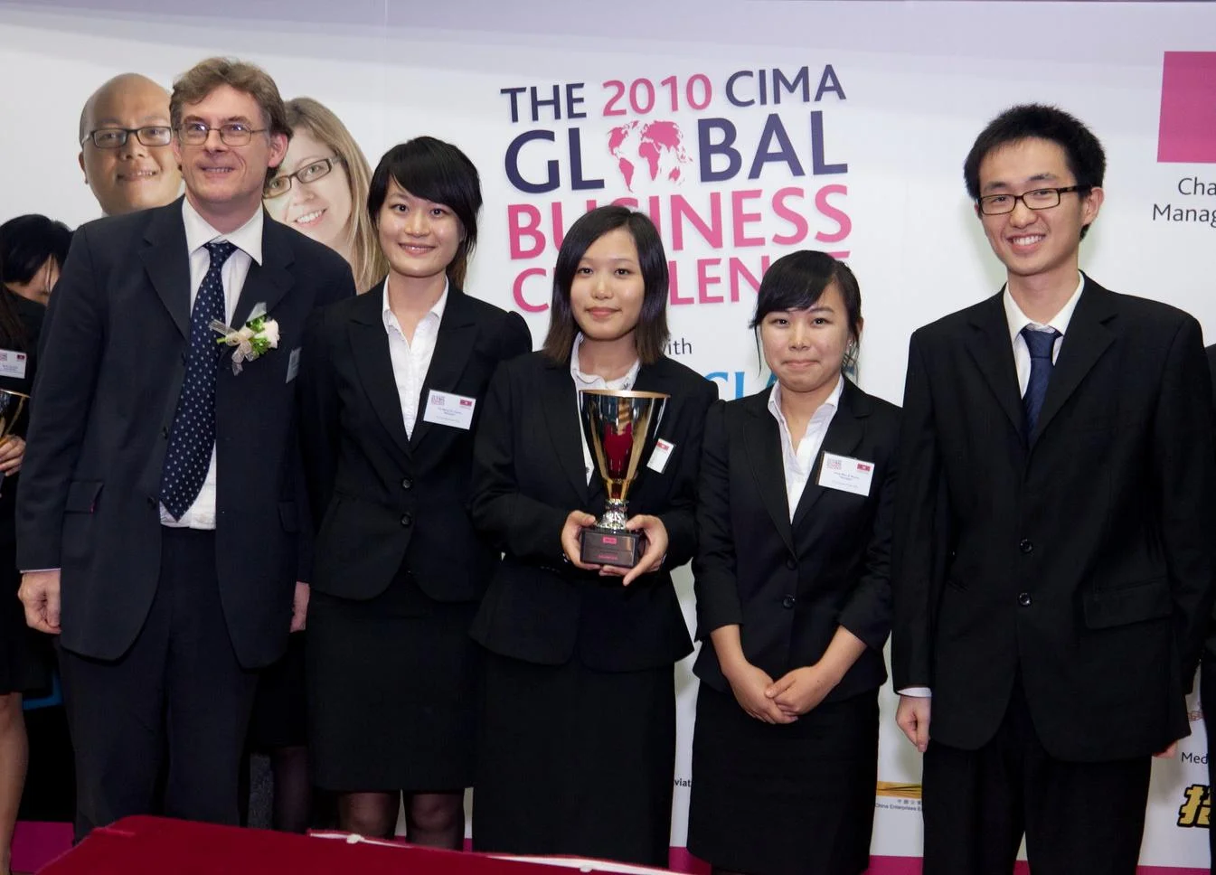 HKU Students Win the Hong Kong Regional Championship in CIMA Global Business Challenge 2010