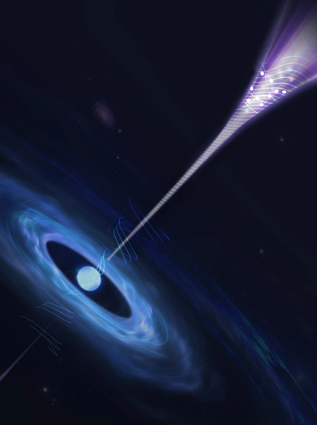 港大學者與合作團隊在遙遠宇宙爆發中<br>
⾸次探測到新⽣中⼦星的「宇宙⼼跳」