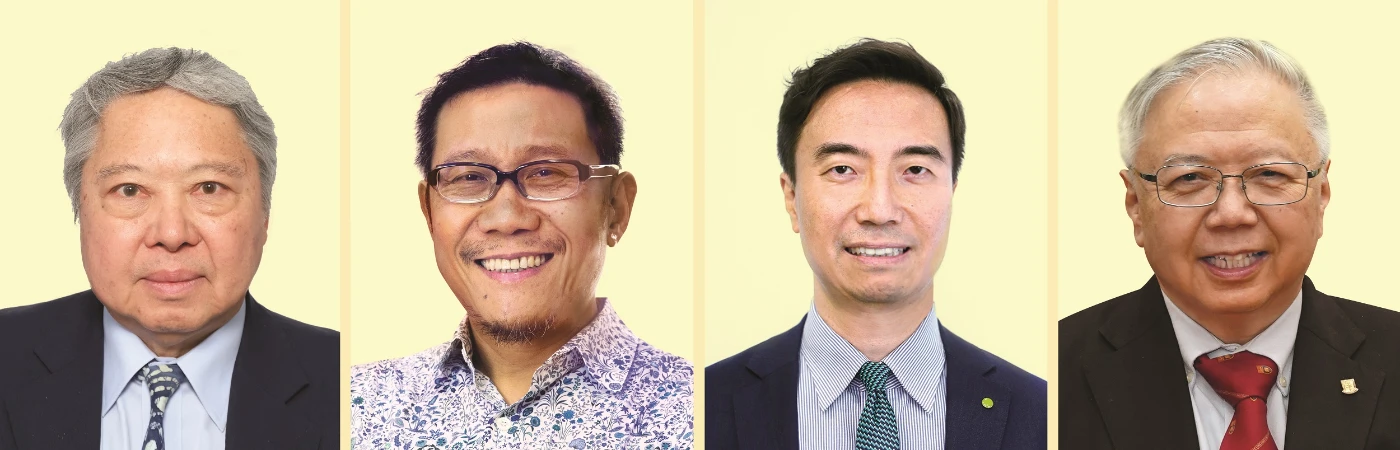 香港大學頒授名譽大學院士予四位傑出人士