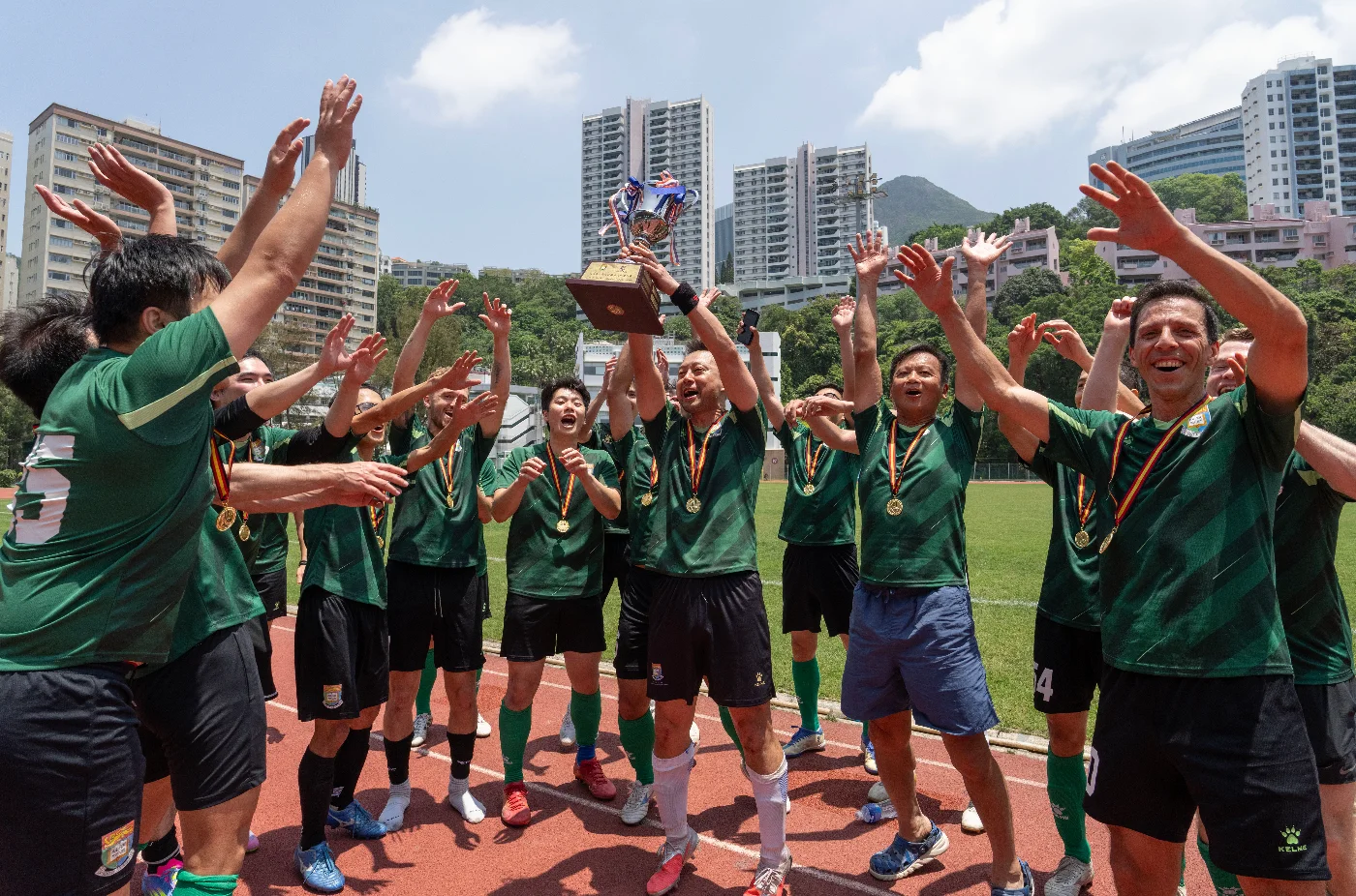 HKU and CUHK hold the Vice-Chancellor’s Cup Soccer Match
