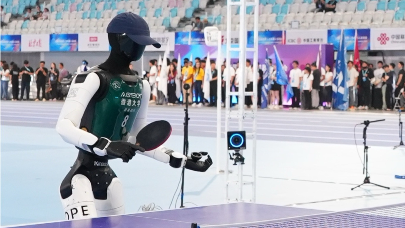 HKU SMASH Table Tennis Team Takes Silver in World Humanoid Robot Games