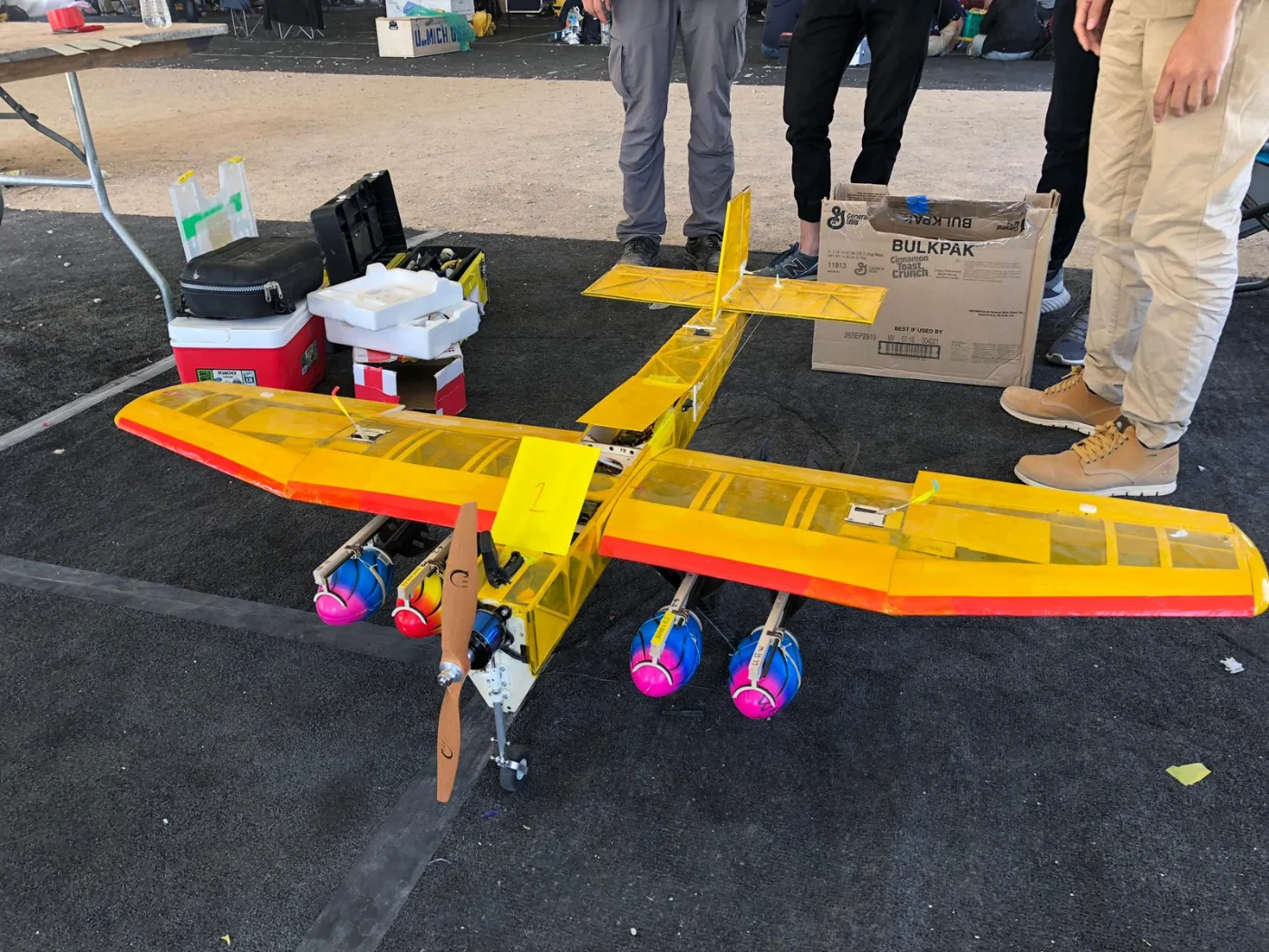 HKU Engineering students achieved the best ever result of Hong Kong teams <br>
at the 23rd AIAA Design Build Fly Competition in U.S.A.