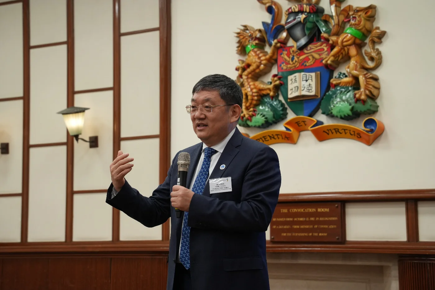 中國工程院院士、華南理工大學校長兼黨委副書記唐洪武教授