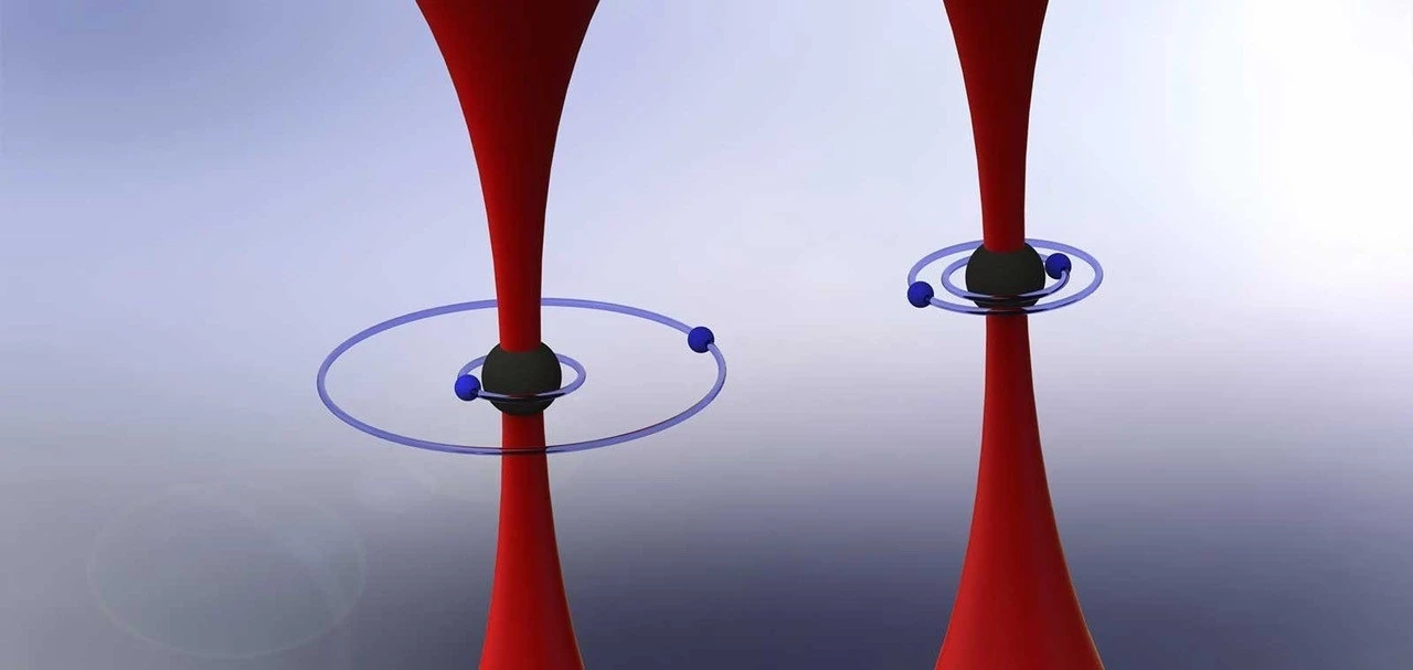 Figure 2. Quantum innovations using Rydberg atoms. Photo courtesy: Caltech