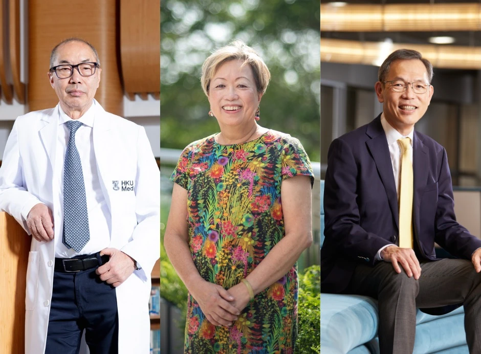 Three HKUMed scholars acquire international accolades: <br>
Professor Tak Mak awarded in Tumor Immunology<br>
Professor Kathryn Cheah, the first EMBO Associate Member from Hong Kong<br>
Professor Chak-sing Lau appointed as Member of the Academia Europaea