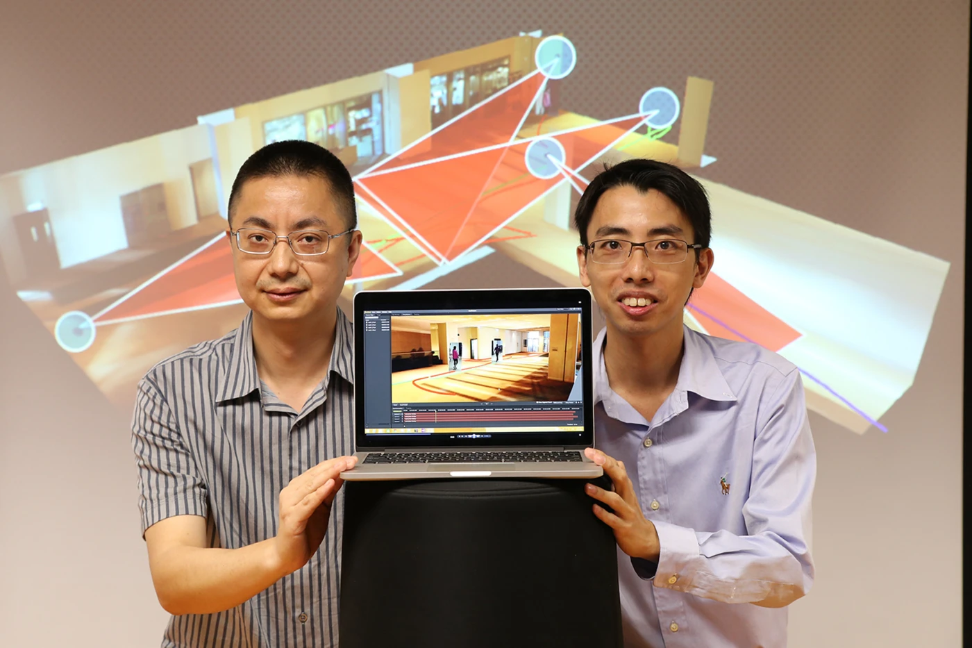HKU research team develops smart software for<br>
3D crime scene reconstruction and human target tracking