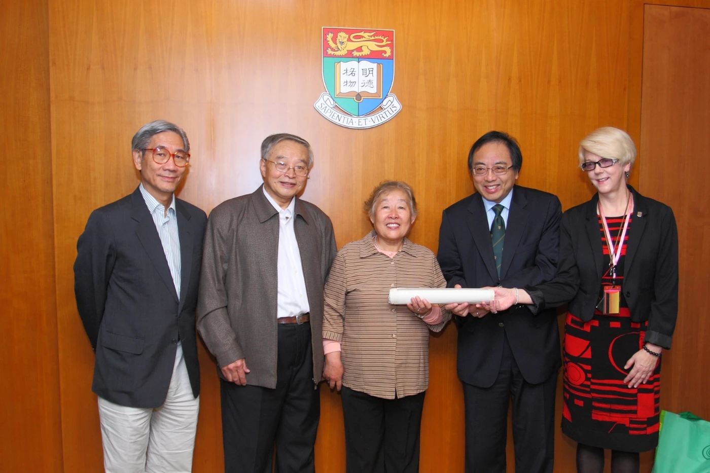 HKU Centenary Celebrations: A 1926 graduation certificate returned to its holder's alma mater