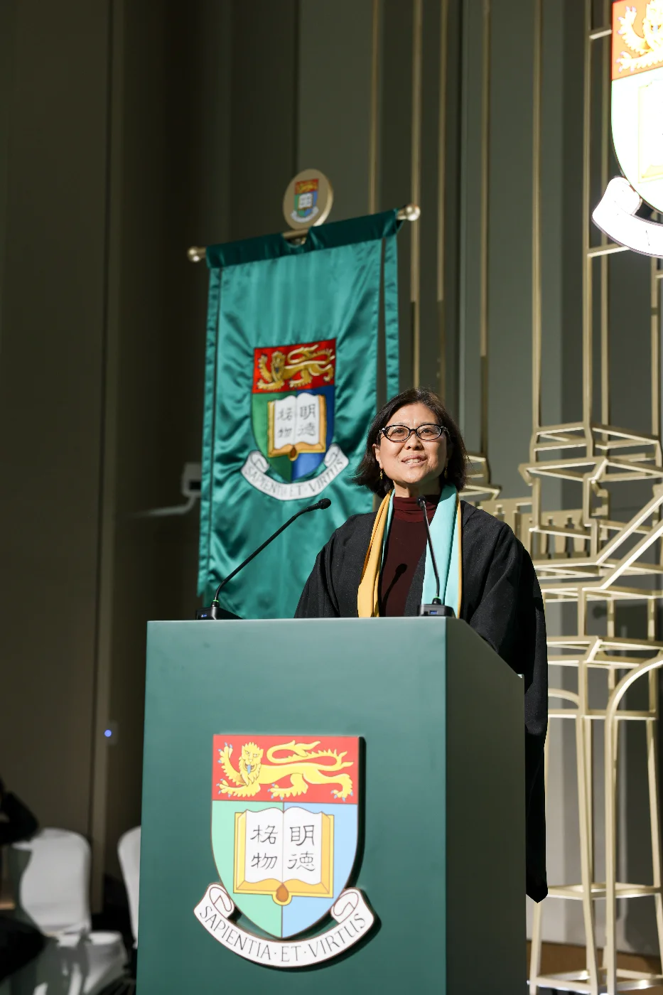 Keynote address by Professor R. May Lee, President of Olin College of Engineering.