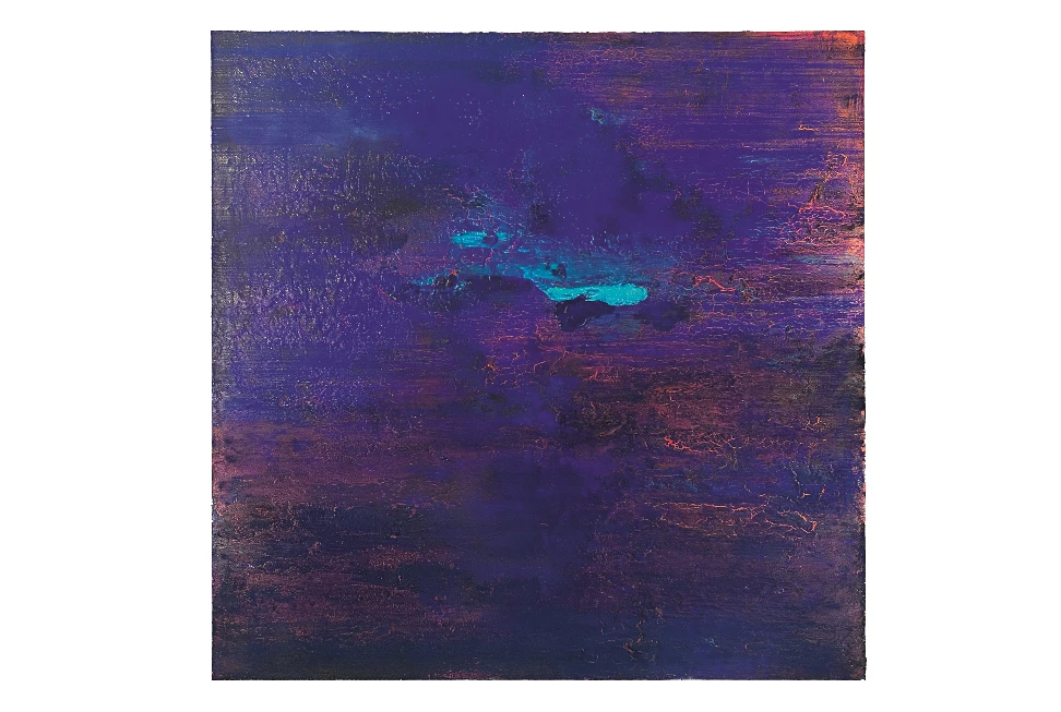 《海之碎片》
       羅拔圖·雷古拉
       混合媒體布本
       2014年
       200 x 200 x 12 厘米